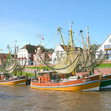 Bummert Am Hafen 3 Greetsiel Krummhorn Bagian luar foto