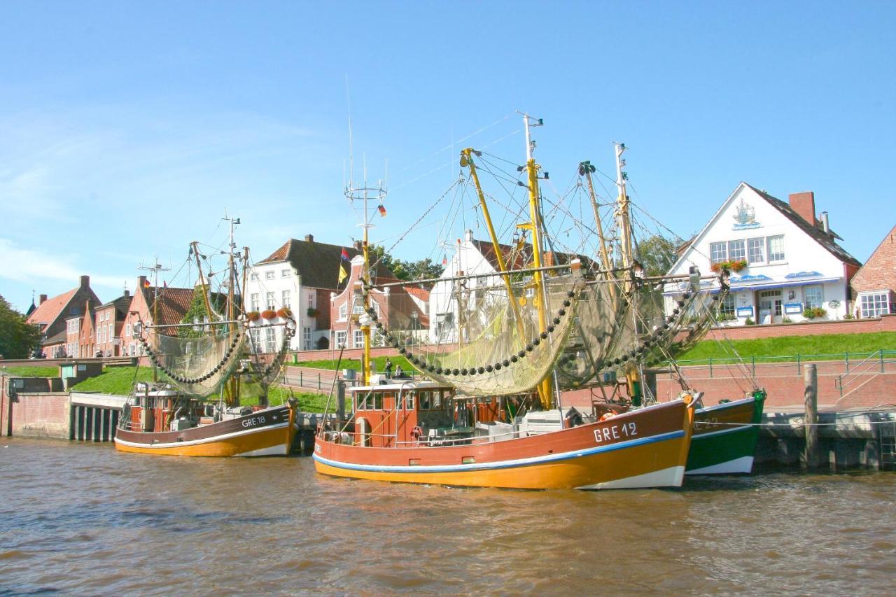Bummert Am Hafen 3 Greetsiel Krummhorn Bagian luar foto