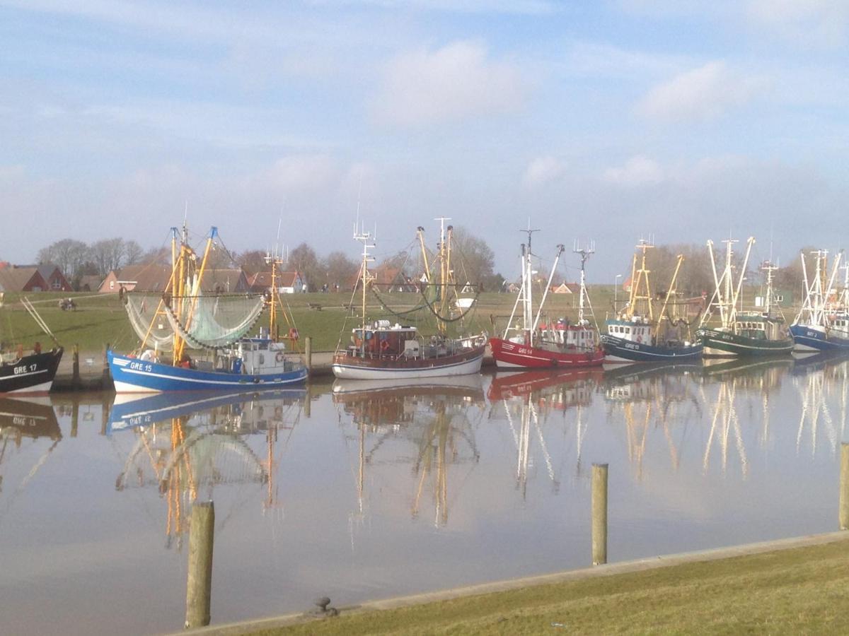 Bummert Am Hafen 3 Greetsiel Krummhorn Bagian luar foto