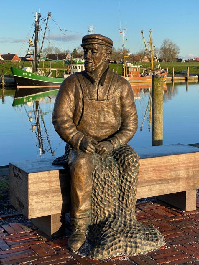 Bummert Am Hafen 3 Greetsiel Krummhorn Bagian luar foto